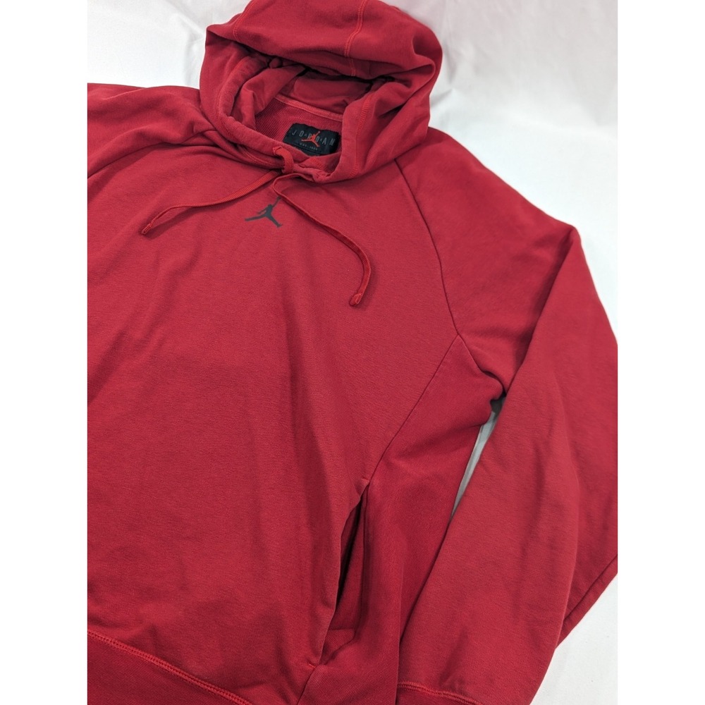 Vintage Nike Air Jordan Jumpman Hoodie‎  Red Mens Size Large Sweater Streetwear